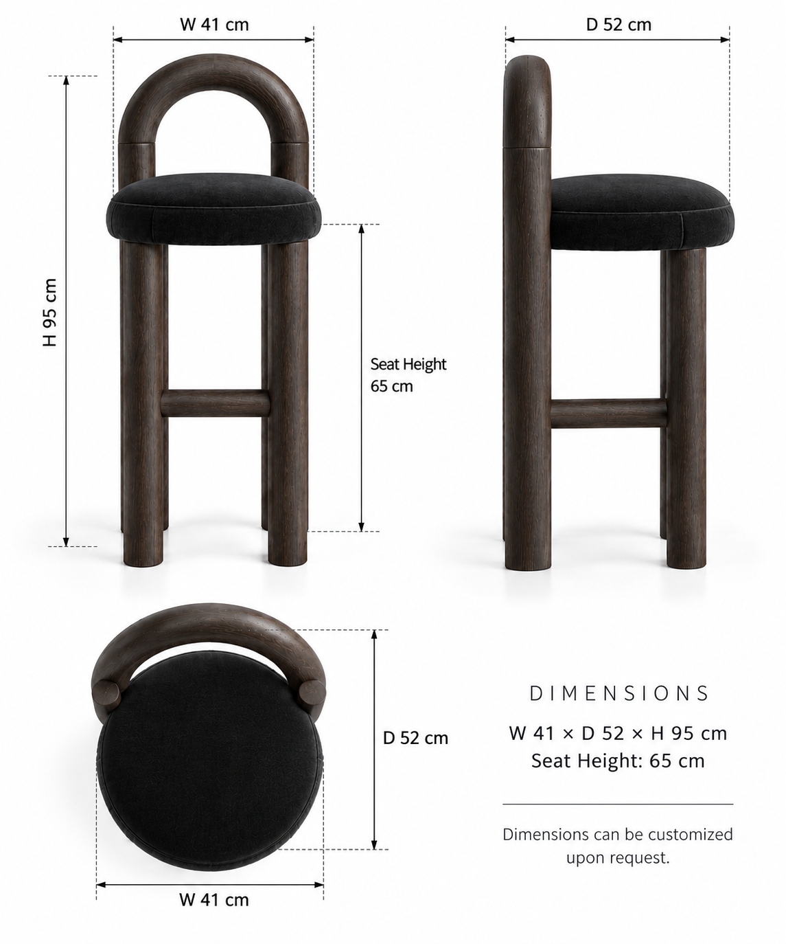 Torino Bar Stool