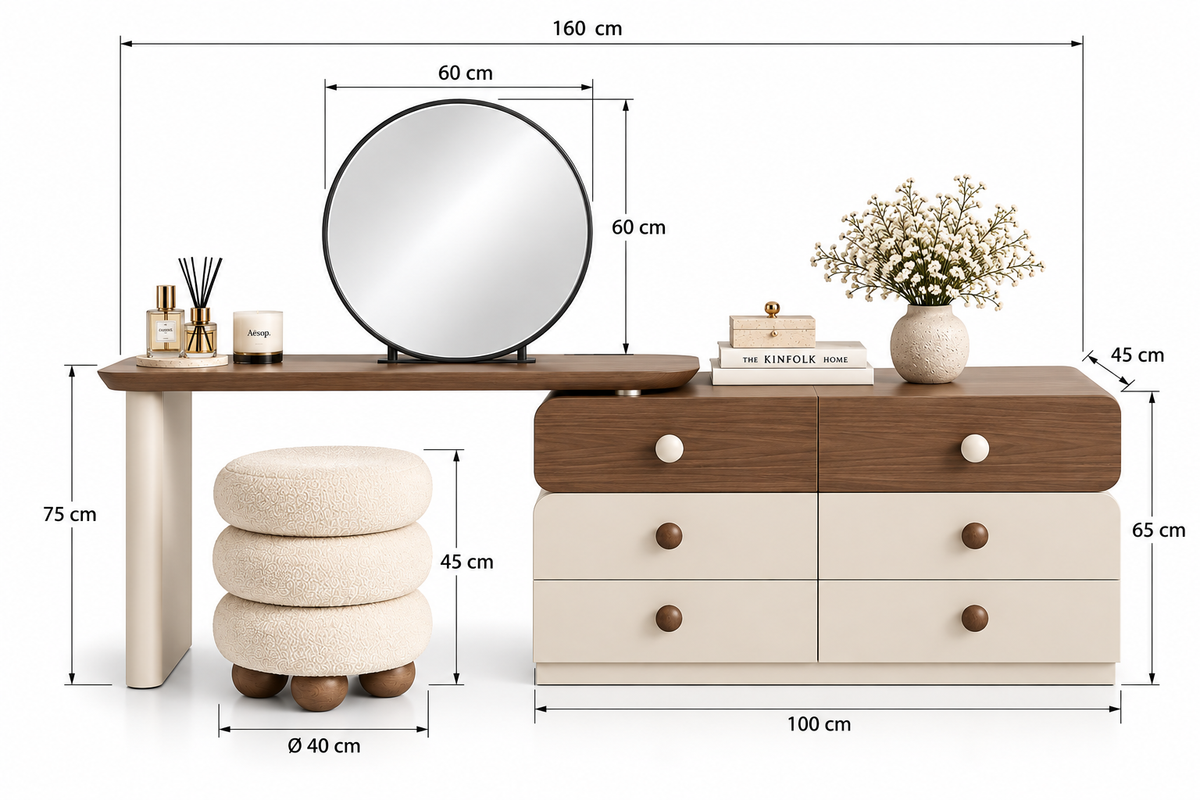 Majestic Make-Up Vanity