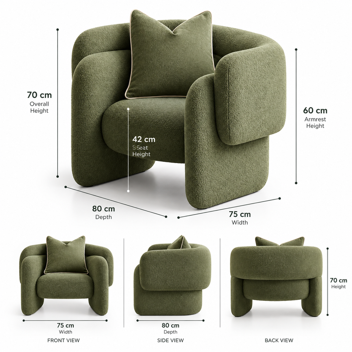 Riva Arm Chair