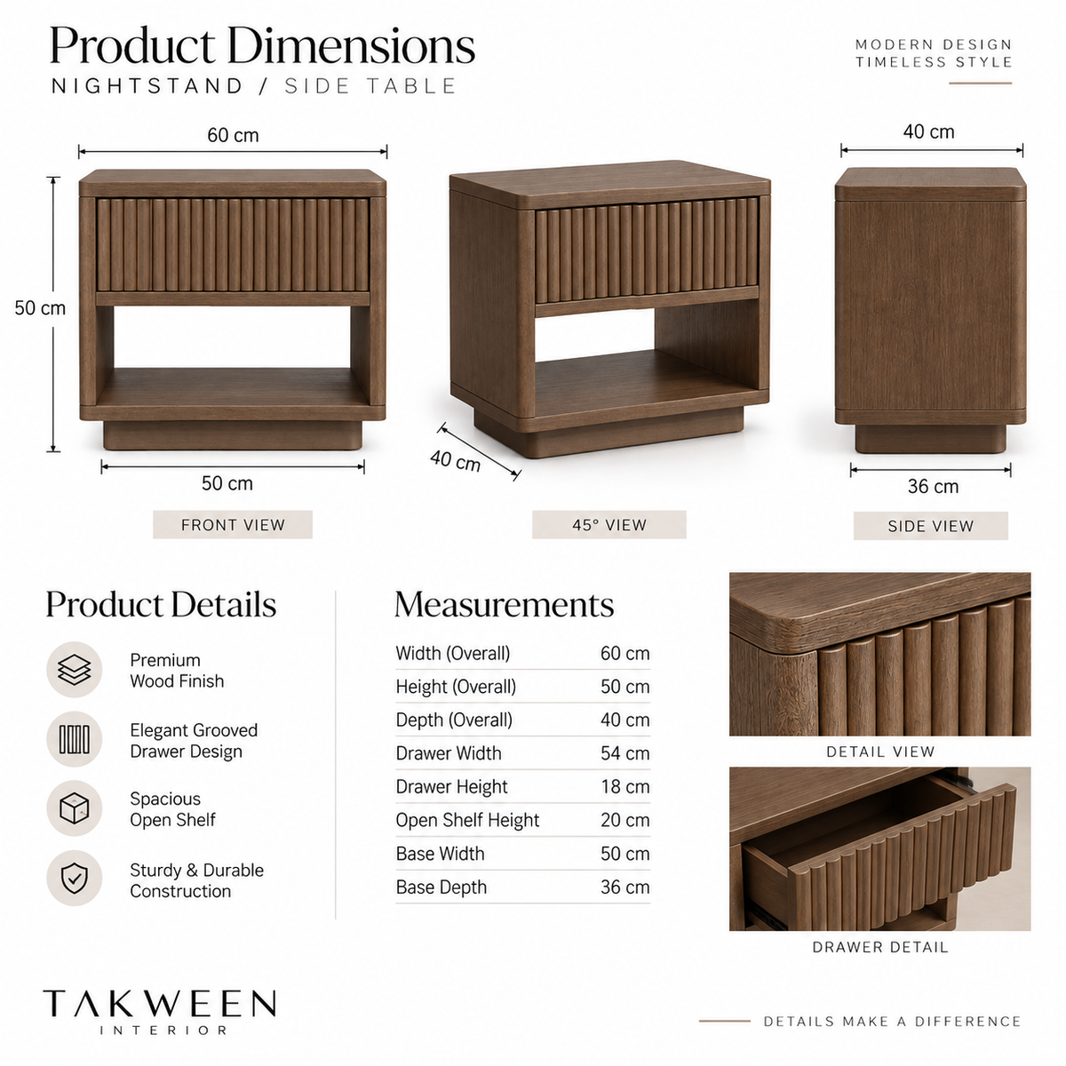 Regent Nightstand