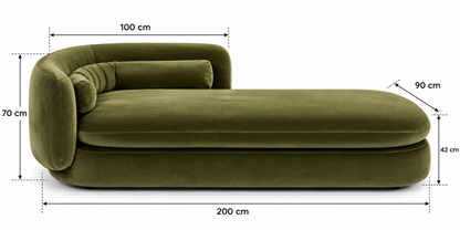 Nikolai Movable Chaise Lounge